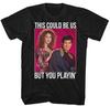Saved By The Bell Jessie & Slater This Could Be Us But You Playin Men's T Shirt