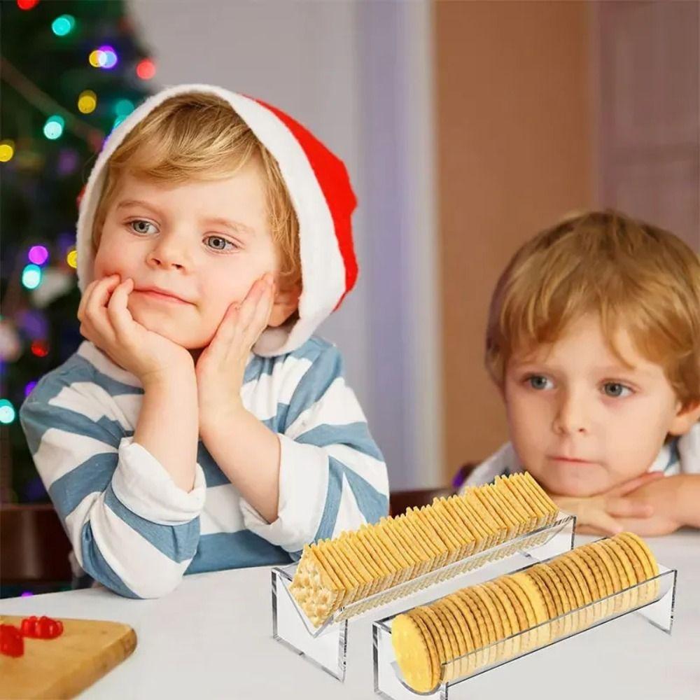 Clear Cracker Tray Acrylic Food Display Stands NEW Cracker Holder  Party Supplies