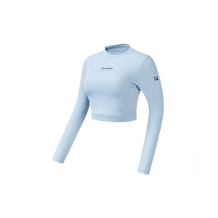 

FILA Professional Sports Training Slim Fit Fitness Wear Women tops Blue A11W111183FDB XXL