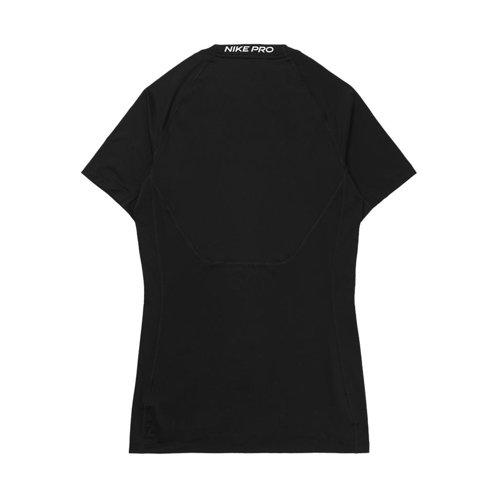 Nike Maglietta a Maniche Corte da Allenamento Traspirante con Stampa Logo Uomo Top Neri DD1993-010