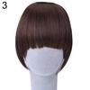 New Pretty Girl's Clip On/In Neat Bang Straight Fake Fringe For Bob Hair Style