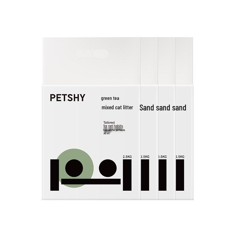 Petshy Green Tea Tofu Mixed Cat Litter