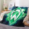 SV Werder Bremen Print Flanelldecke, Hohe Qualität, Bequem für Alle Jahreszeiten, Heimdekoration, Wärme und Komfort, Perfekt für Weihnachtsgeschenke