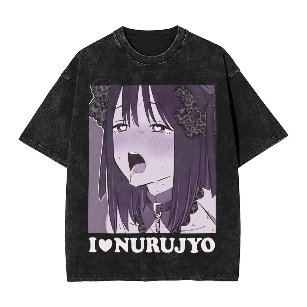 2026 Estate My Dress-Up Darling Marin Kitagawa Stili Multipli Cosplay Maglietta Anime Lavata Harajuku Streetwear Top Oversize a Maniche Corte