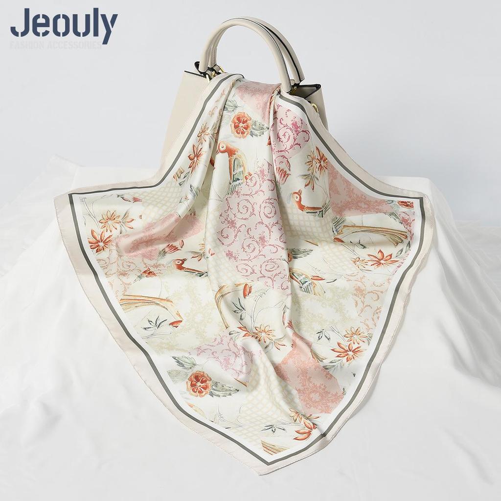 Cross-Border 70cm Silk Cashew Print Scarf - Autumn/Winter Women's Fashion Headscarf
