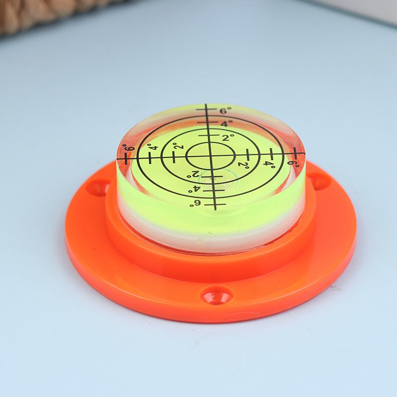 50*9/12/17Mm Round Horizontal Bubble Level High Precision Bubble Level Bulls Eye Horizontal Spirit Level For Desktop Wooden