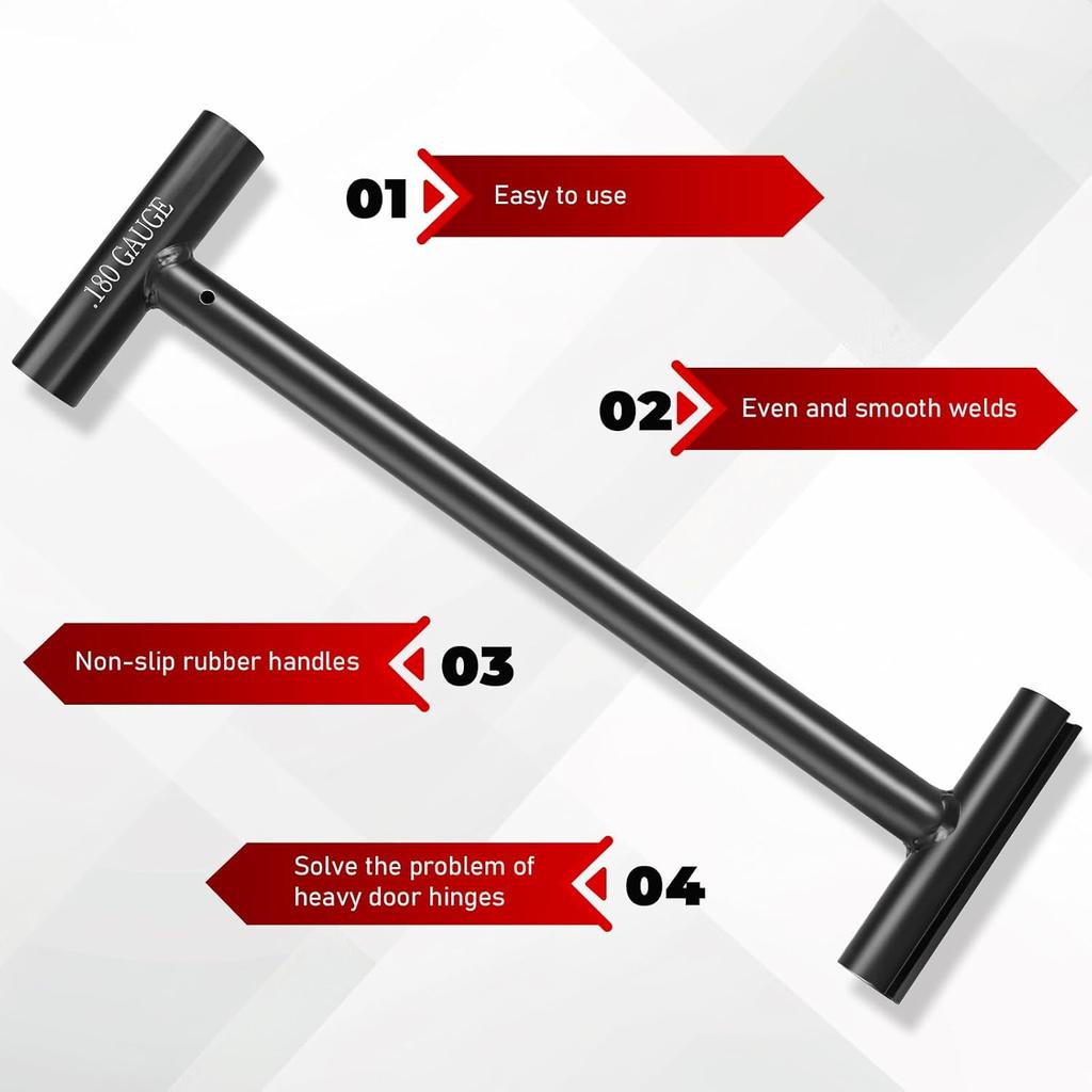 Hinge Adjustment Tool, Door Hinge Bending Wrench Compatible with .180 Gauge and .134 Gauge Commercial Door, Heavy Duty Door Hinges, Standard Gauge