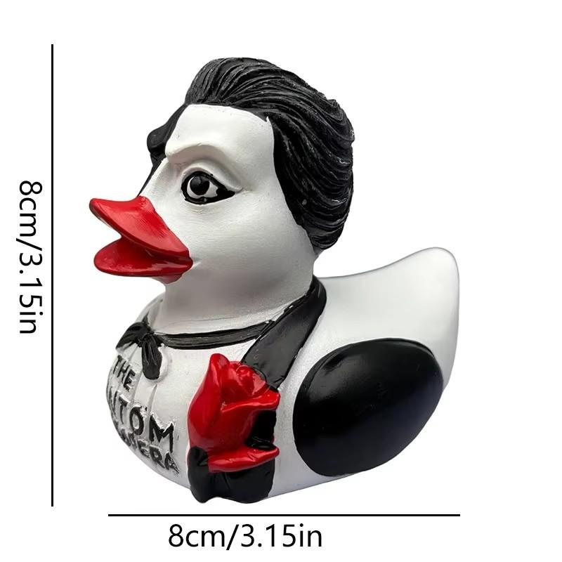 

Винтажные полимерные утки-маги, фигурка утки-артиста бродвейского шоу, декоративная утка ручной работы для Хэллоуина, Пасхи style C