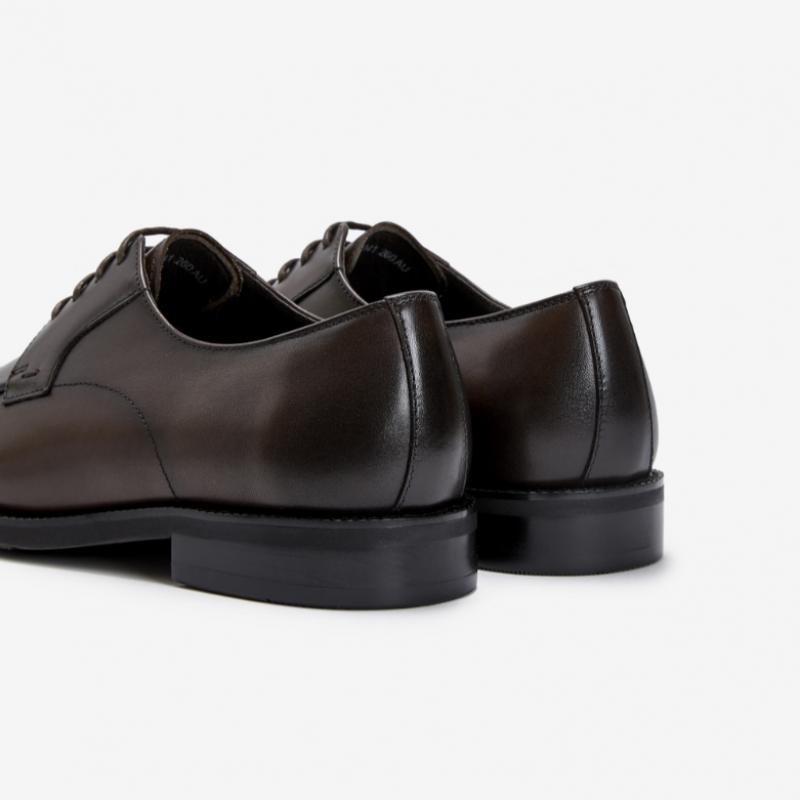 ESqUire Men S U Tip dreSS Derby Shoe Brown