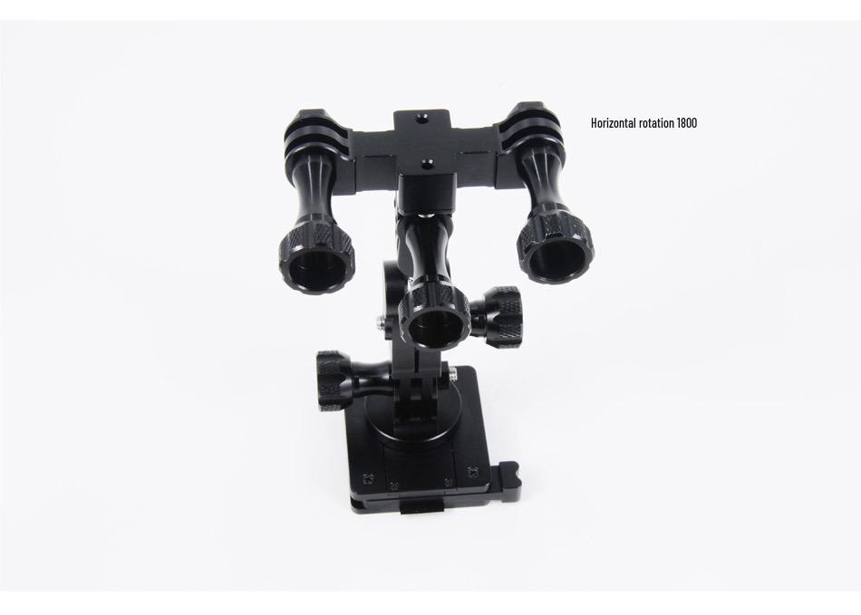 Aluminum Alloy Helmet Mount for GoPro Hero10 Accessories