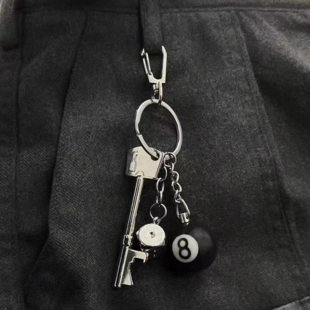 European and American Metal Chain Pants Chain Accessories Men and Women High Street Hip Hop Niche Hanging Pants Bag Hanging Accessories Hipster