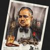 The Godfather Unisex Adult Vintage Poster T-Shirt