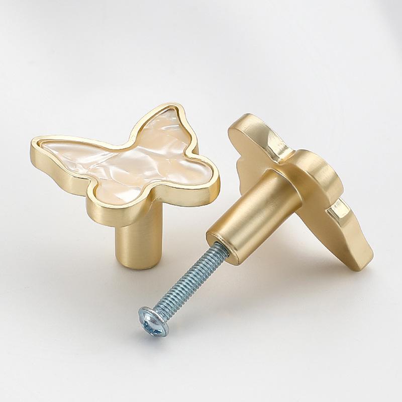 1 Stück Wandregal Schmetterling Türgriffe Dekorative Zinklegierung Einzelne Schrankgriffe Küchenschubladenknöpfe Möbel