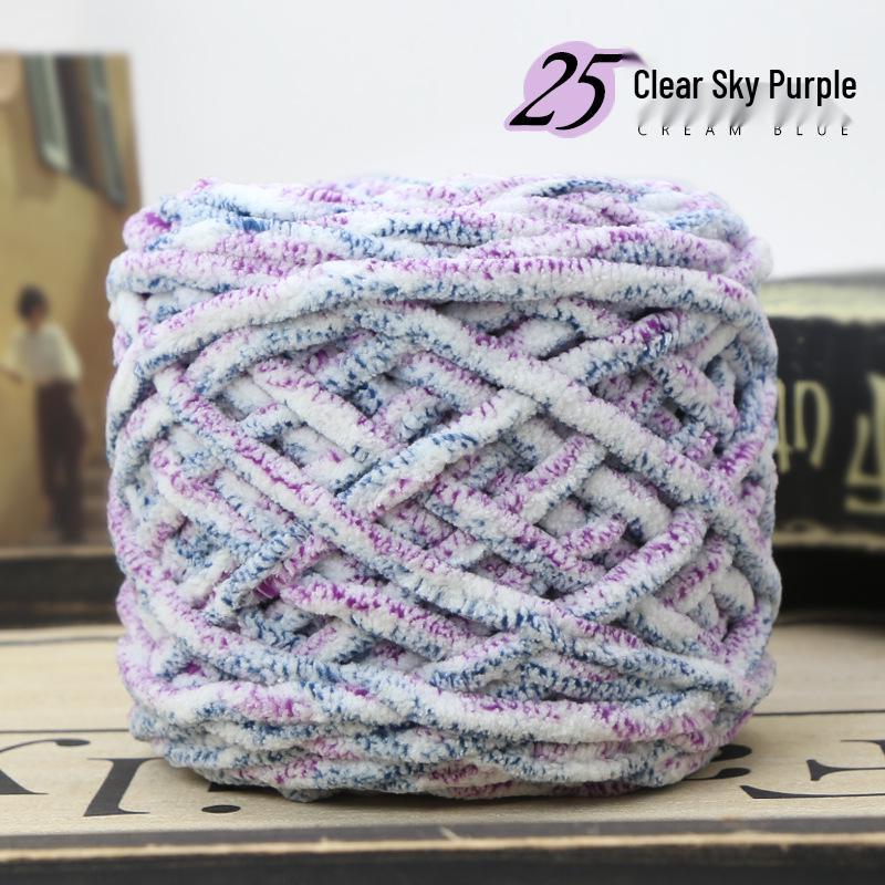 Ice Wool Thick Knitting Yarn for Blankets, Slippers, Neck Warmers, and Scarves