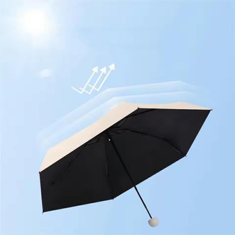 Mini Capsule Umbrella Waterproof and UV Resistant Sunshade Umbrella Simple Pocket Sunshade Umbrella Waterproof Portable Umbrella