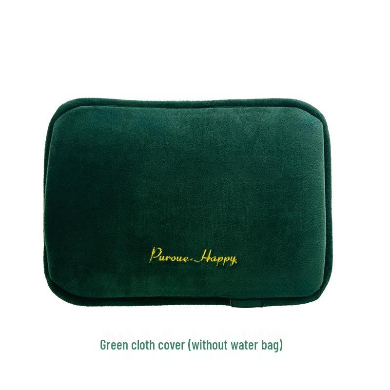 Rechargeable Explosion-Proof Digital Hand Warmer - Plush, Cute Design with Warm Water Double Insert