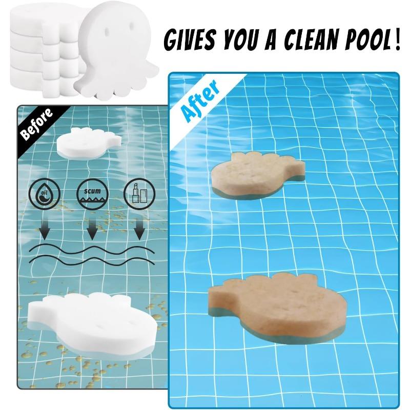 swimming pool oil absorption sponges, swimming pool, spa pool and swimming pool oil absorption sponges, absorbers.