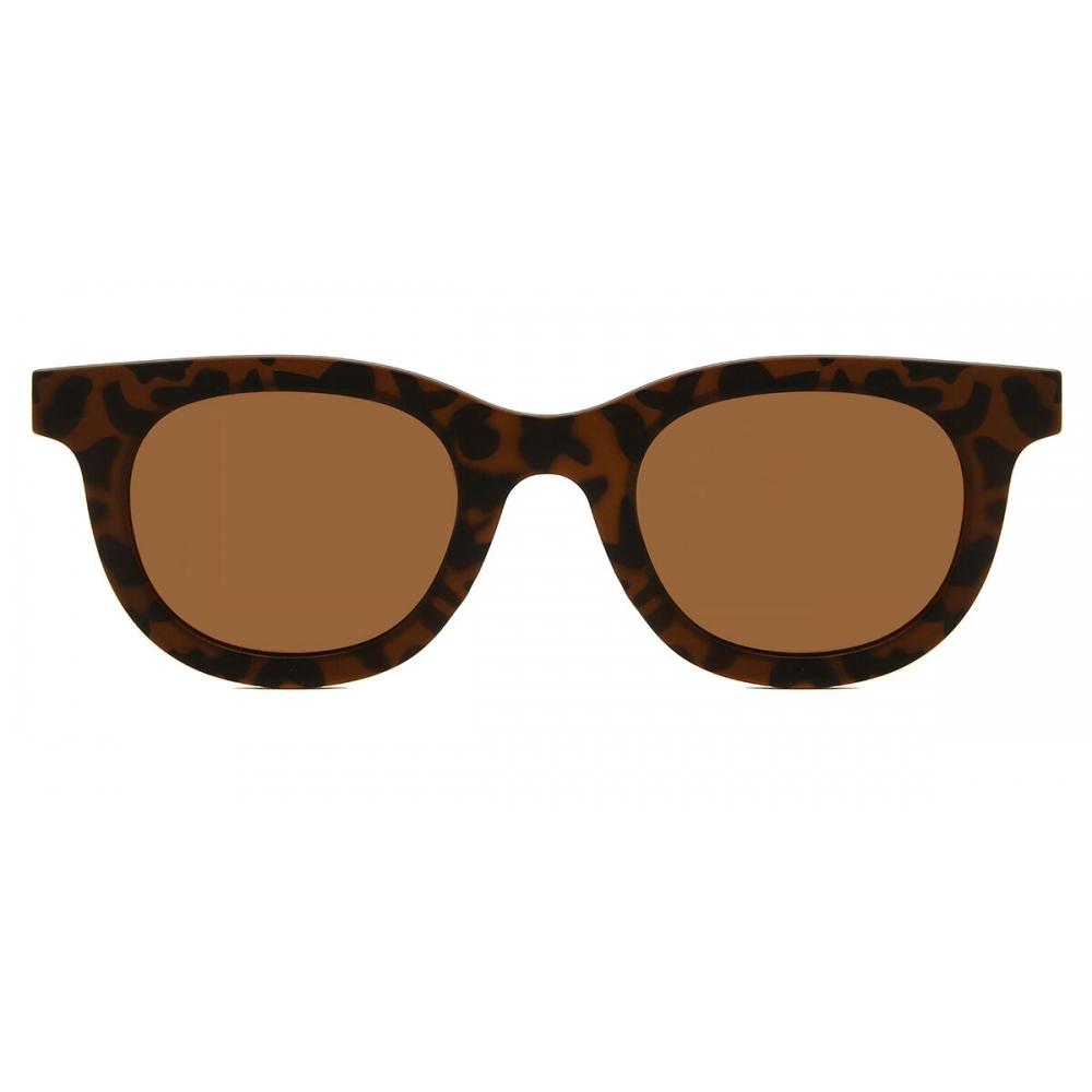 Clip On Oval Matte Tortoise Smartbuy collectiOn Druce Clip On Only Polarized Clip Trc 29b 4 fashiOn Women Sunglasses