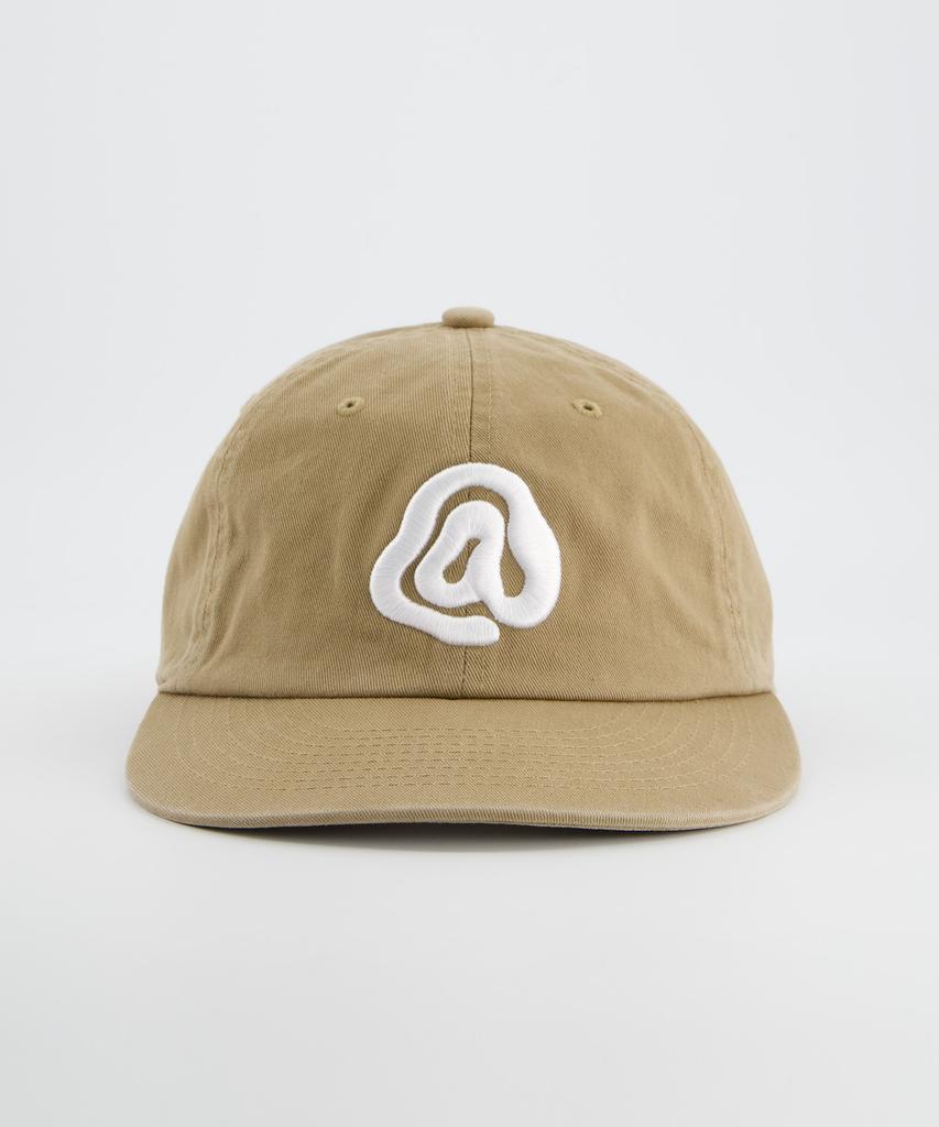ANNOT A Symbol Logo Washed Cap Beige