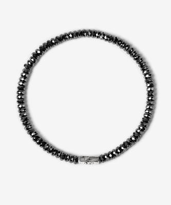 Aekki Black Ain Natural Stone Bracelet
