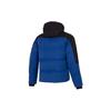 PUMA Men's Colorblock Padded Down Hooded Jacket Blue/Black 537685-16