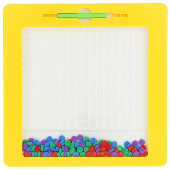 Magnetic Board MagPad Button Puzzle Montessori Mosaic