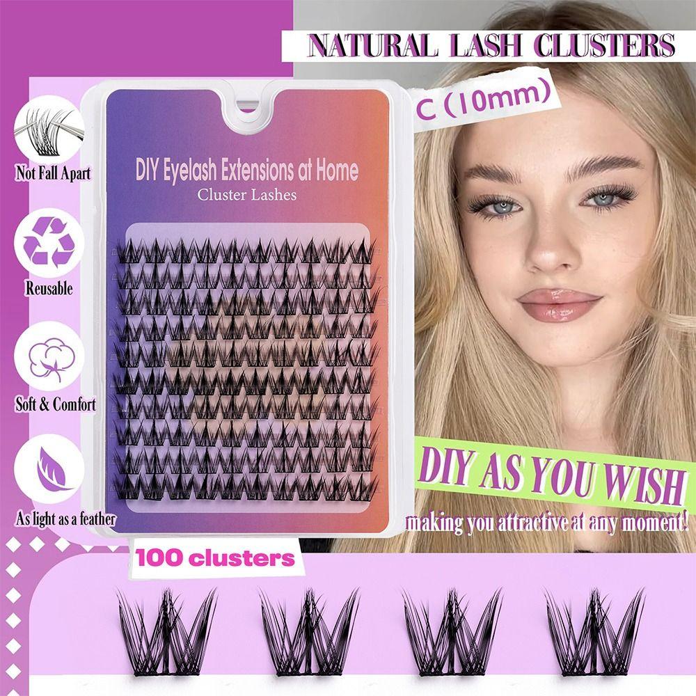Anime Lash Clusters Spiky Cluster Eyelash Extensions Volume Individual Lashes  DIY At Home