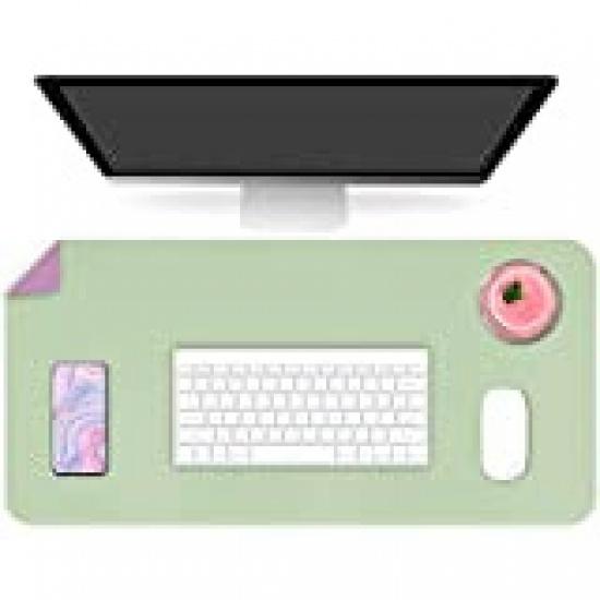 5-Color 4-Size Optional Double Sided Simple Leather Mouse Pad, Desk Pad, Office Supplies Desk Pad, Coaster