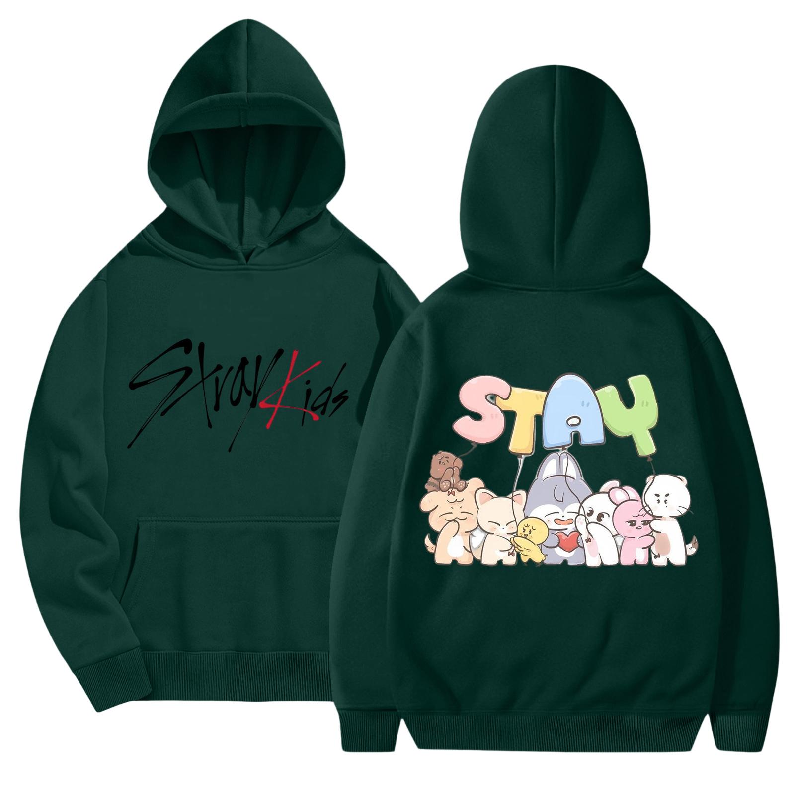 

Унісекс Модний Повсякденний З Довгим Рукавом Вільний З Принтом З Капюшоном Худі XXL