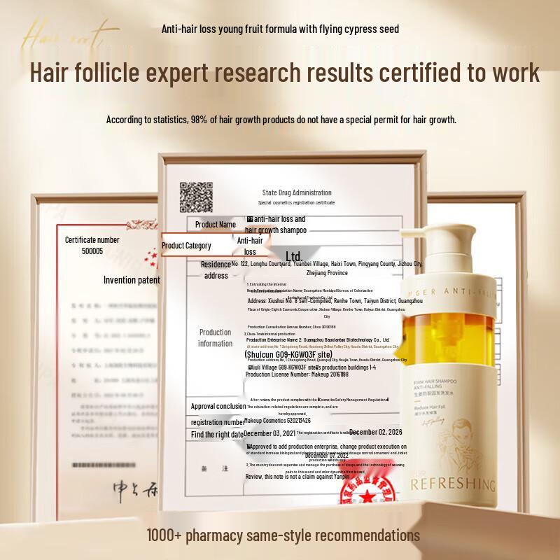 Ginger Anti-Hair Loss & Strengthening Shampoo