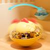 Interactive Wobbling Cat Toy Adjustable Cat Treat Dispenser Toy Chicken Shape Cat Feeder Puzzle Toy for Cats Mental Stimulation Entertainment