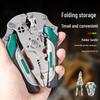 Key Brand Stainless Steel Multifunctional Electrician's Wire Stripper & Skinning Tool