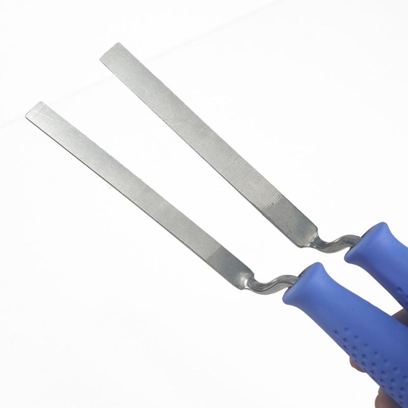 Professional Stainless Steel Grout Trowel Scrapers Tools 4 Sizes In Plastic Ergonomic Handle With Portable Carrying Bag