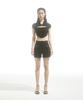 Dre Corset Seamless Knit Top_Black