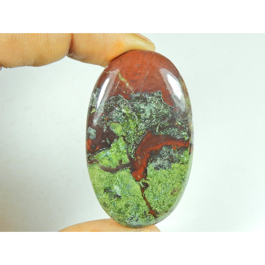 22X47X07 MM Natural Dragon Jasper Oval Shape Cabochon Loose Gemstone 87Cts. SY-478