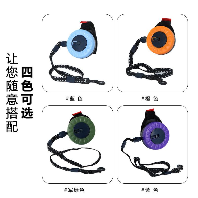 Bracelet-style retractable pet lead,multifunctional dog and cat lead that does not restrict hands for small to large breed dogs.