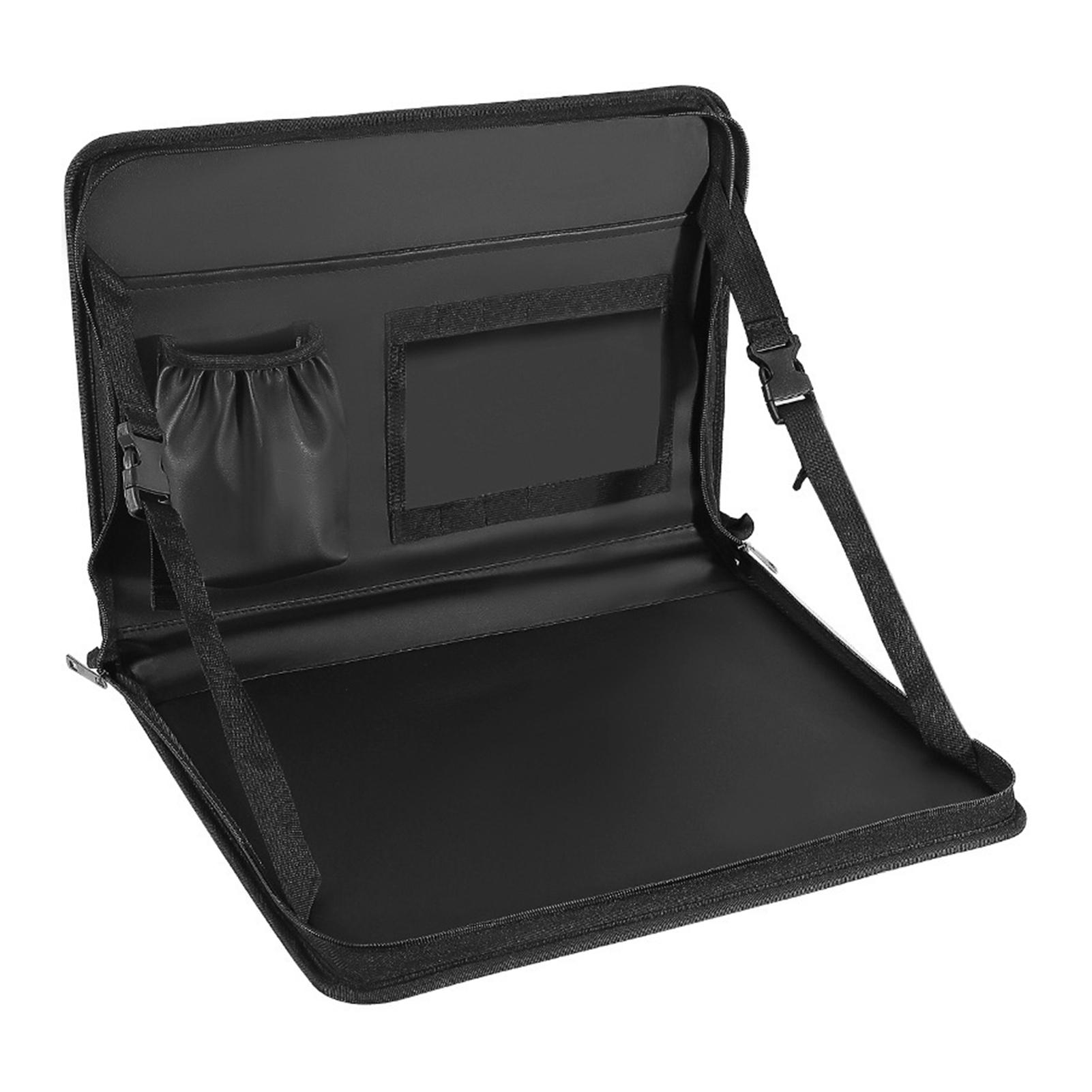 Car Seat Back Storage Bag Foldable Vehicle Mounted Multi-Functional Directional Wheel Table Board Rear Seat Car Organizer