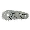Bicycle #410 Chain 16T 18T 22T 25T 28T Fixed Sprocket Gear Fit For Electric Scooter Bike Brake Disc Mount Big Chain Wheel