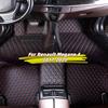 Car Floor Mats Non-slip Artificial Leather For Renault Megane 4 2017- Auto Carpets Foot Coche Interior Accessories