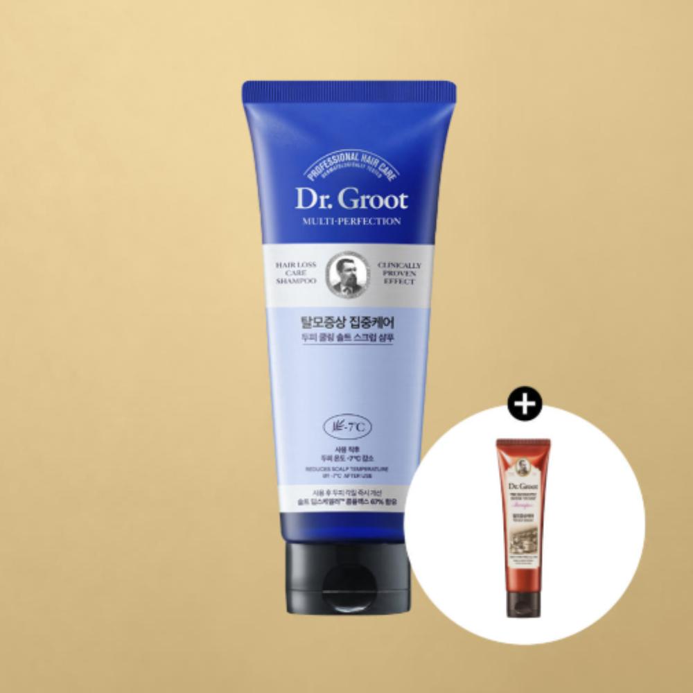 

Доктор. Groot Multi-Perfection Скраб-шампунь для кожи головы 200 мл | Набор для ухода при выпадении волос