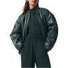 Alo Yoga Jackets Unisex Baseball Collar Moderate Pilot U4049R