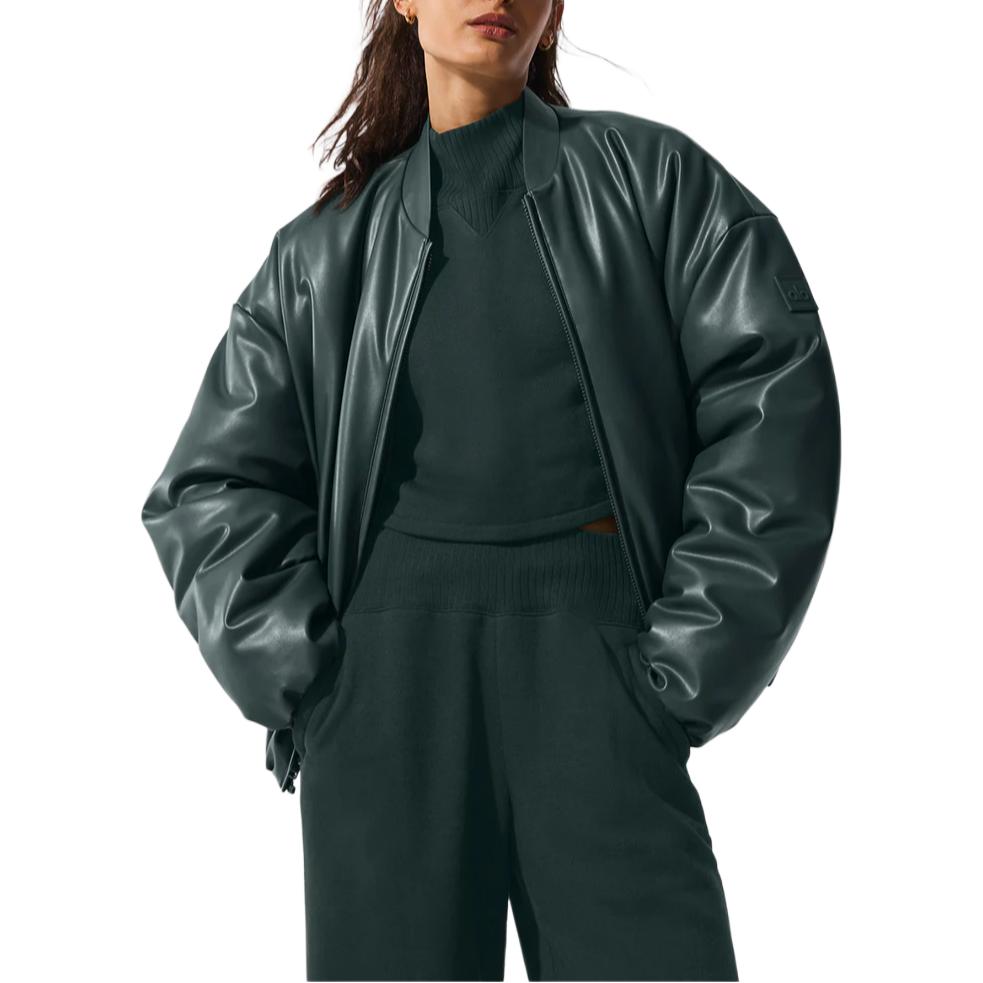 Alo Yoga Jackets Unisex Baseball Collar Moderate Pilot U4049R