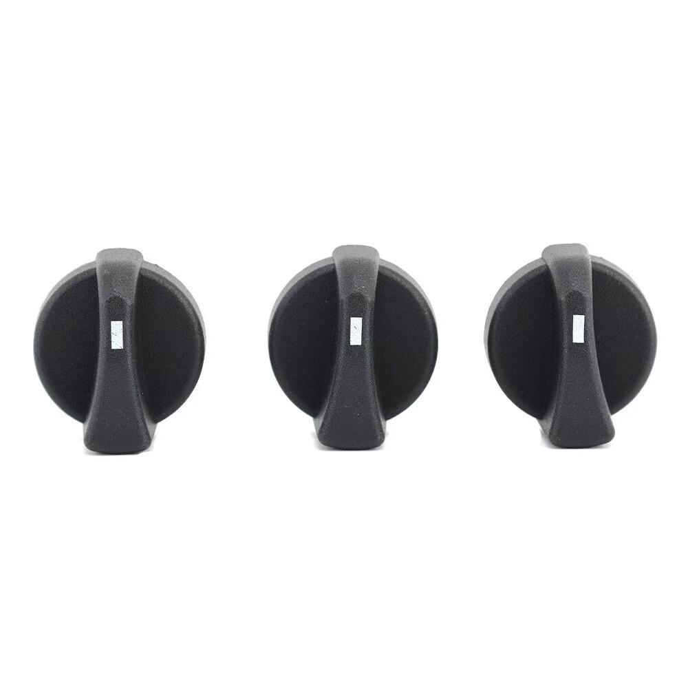 Fits 1987-2011 Peterbilt AC Switch Knobs 121-0001-000 (Set of 3) чёрный