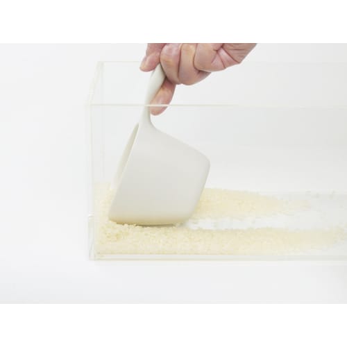 Marna Extreme Rice Measuring Cup (Easy Scooping To the Bottom of the Rice Container / Dishwasher Safe / 180ml) Rice Measure (With Graduations / Handle
