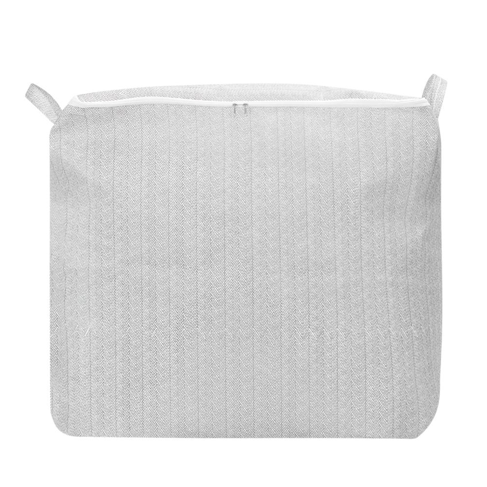 With Handle Clothes Storage Bag Large-Capacity Non-woven Storage Bins  for Travel