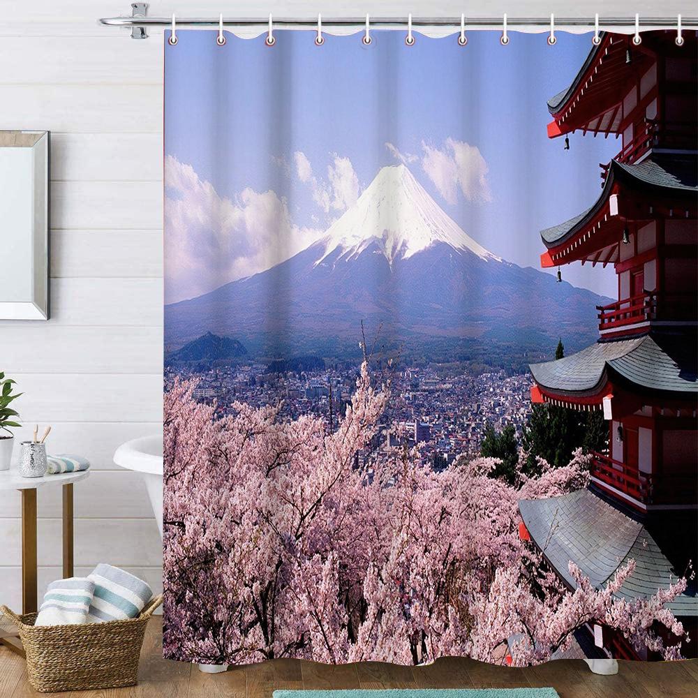 

JINRUN утолщенная водонепроницаемая занавеска для ванной комнаты, устойчивая к плесени, занавеска для душа, занавеска для душевой перегородки, занавеска для душа, занавеска для ванной комнаты, бесплатная перфорация 180cmx120cm