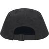 Supreme Jacquard Logos Denim Camp Cap Black
