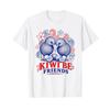 Funny Kiwi Be Friends New Zealand Bird Fruit Maori Tattoo T Shirt Vintage Stylish Homme Casual Breathable Fashion