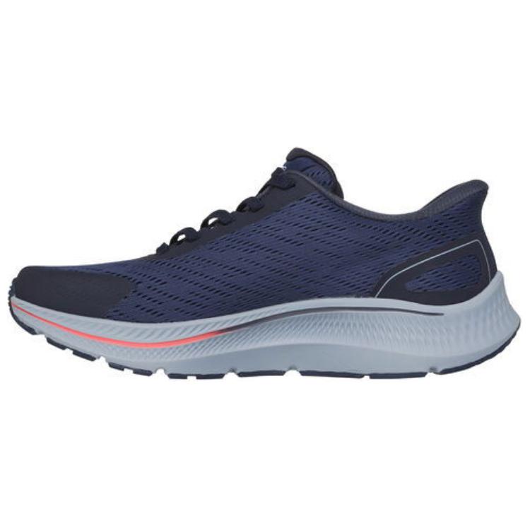 Skechers Go Run Consistent 2.0 Bequeme Niedrig geschnittene Freizeit-Laufschuhe Herren Sneaker Marineblau 220880-NVY