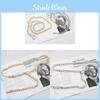 Women Hip Hop Metal Belt With Glitter Embellishments For Casual Outdoor Wear